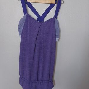 Purple activewear top from Lululemon